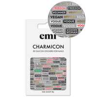 e117d839-662b-11eb-ba8e-001e67fb60ab〵E.Mi, 3D-стикеры №179 Фразы Charmicon 3D Silicone Stickers_1