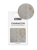 E.Mi, 3D-стикеры №153 Драгоценности Charmicon 3D Silicone Stickers