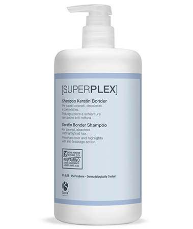 7 Barex SuperPlex Шампунь кератин бондер 750 мл.
