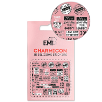 2b39a1b5-4062-11eb-ba86-001e67fb60ab〵E.Mi, 3D-стикеры №144 Charmicon 3D Silicone Stickers Be Nice_1