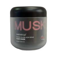 MOCHEQI Musk, Кератиновая маска для волос с аминокислотами и экстрактом Камелии, 480 г