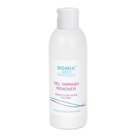 Domix Green Professional, Средство для снятия гель-лака GEL VARNISH REMOVER, 200 мл