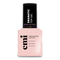 E.MiLac, Топ для гель-лака  Dramatic Top Gel, 9 мл