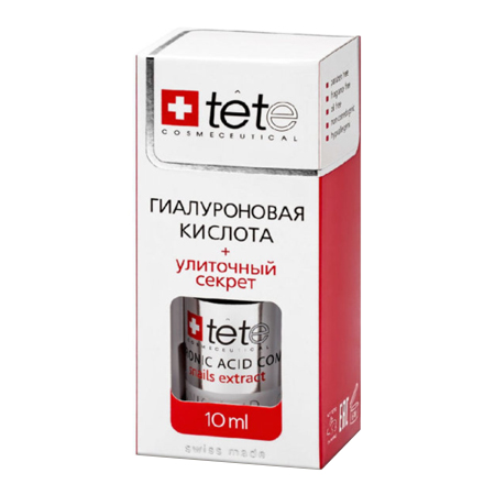 TETe Cosmeceutical, Гиалуроновая кислота с улиточным секретом, 10 мл