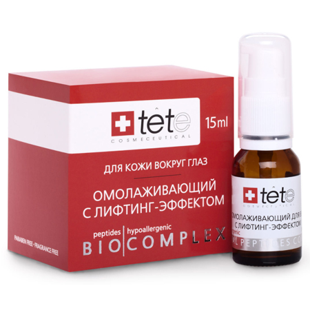 УТ000000356 TETe Cosmeceutical Биокомплекс омолаживающий с лифтинг эффектом для век 15 мл
