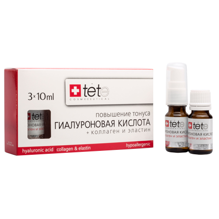 TETe Cosmeceutical, Гиалуроновая кислота с коллагеном и эластином, 310 мл