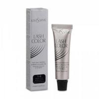 4508LS LevisSime LASH COLOR Краска для бровей и ресниц  15 мл, Иссиня-черная 1-6
