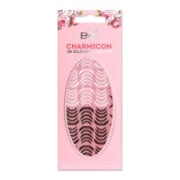 E.Mi, 3D-стикеры №14 Лунулы чернобелые Charmicon 3D Silicone Stickers