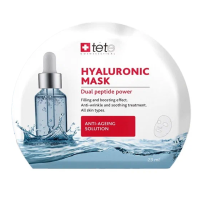 TETe Cosmeceutical, Тканевая маска для лица BOX Hyaluronic Mask  Anti-ageing solution 1 шт уп.