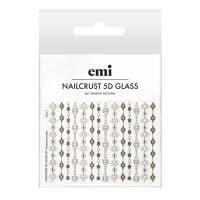 E.Mi, Слайдер-дизайн №7 Зимние мотивы NAILCRUST 5D GLASS