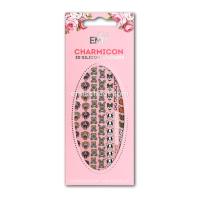 E.Mi, 3D-стикеры №61 Значки Charmicon 3D Silicone Stickers