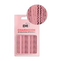E.Mi, 3D-стикеры №122 Линии Charmicon 3D Silicone Stickers