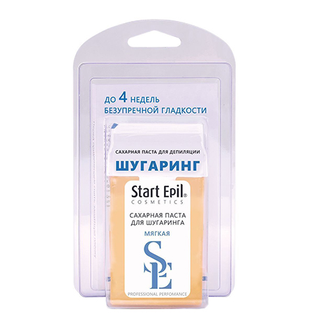2032 Start Epil Набор для шугаринга (сахарная паста в картридже Мягкая 100 г. + бумажные полоски для