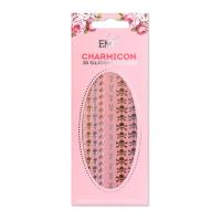 E.Mi, 3D-стикеры Рок MIX золотосеребро Charmicon 3D Silicone Stickers