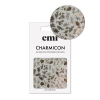 E.Mi, 3D-стикеры №222 Листопад Charmicon 3D Silicone Stickers