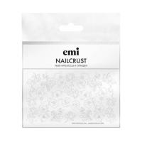 E.Mi, Трафареты-слайдеры №58 Нарциссы и орхидеи NAILCRUST