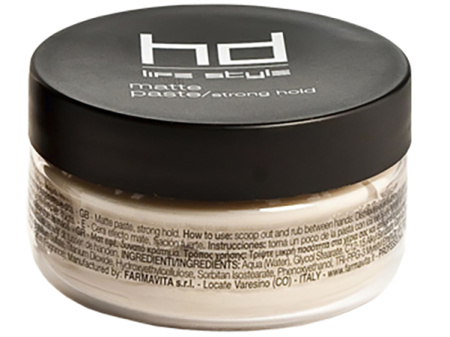 9012 FarmaVita HD Matte Paste Матовая паста для моделирования прически сильн.фиксации 50 мл